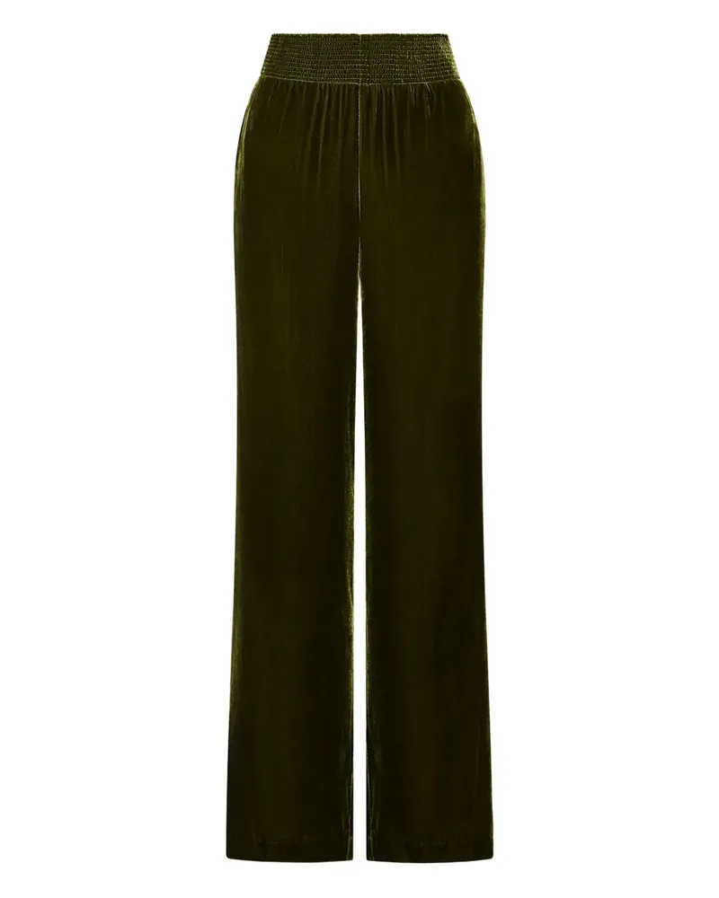 Maliparmi Geraffte Hose - Grün Grün