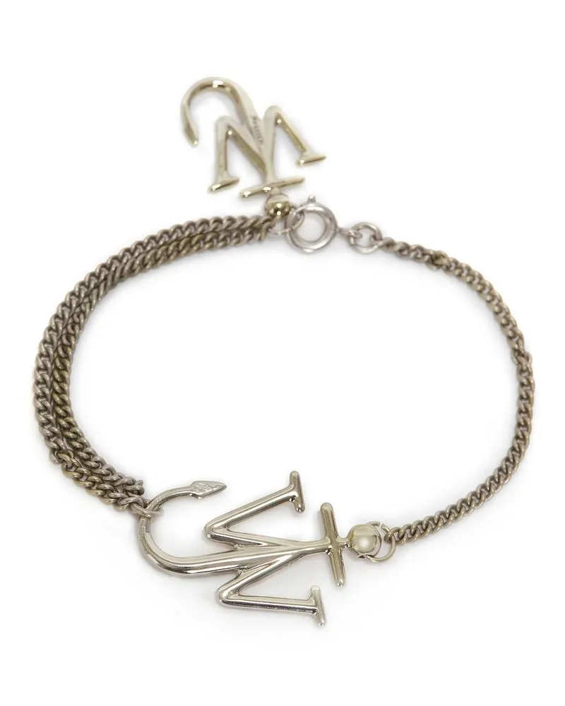 J.W.Anderson Armband mit Ankeranhänger - Gelb Gelb
