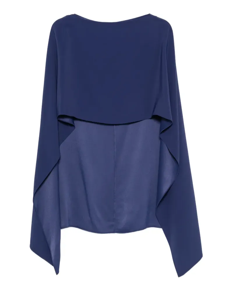 Alberta Ferretti Drapierter Schal - Blau Blau