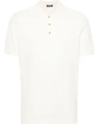 Peserico Poloshirt mit Logo-Prägung Nude