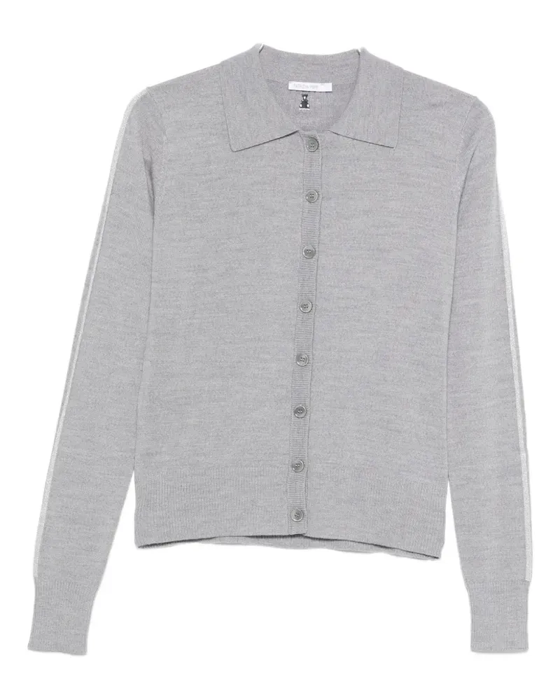 Patrizia Pepe collared cardigan - Grau Grau
