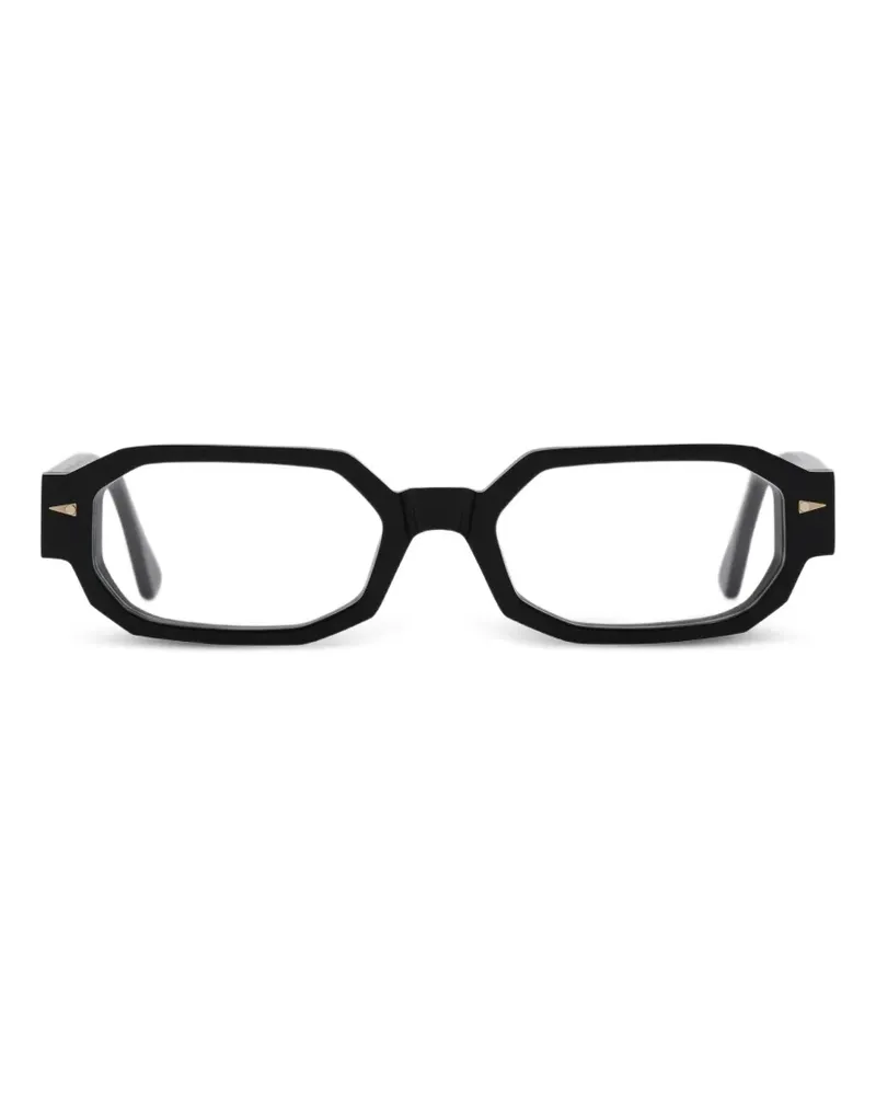 AHLEM Jules Brille mit geometrischem Gestell - Schwarz Schwarz