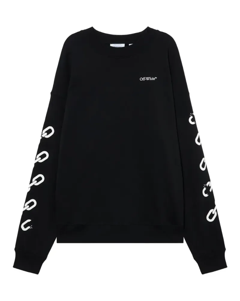 OFF-WHITE Chain Arrow Skate Sweatshirt - Schwarz Schwarz