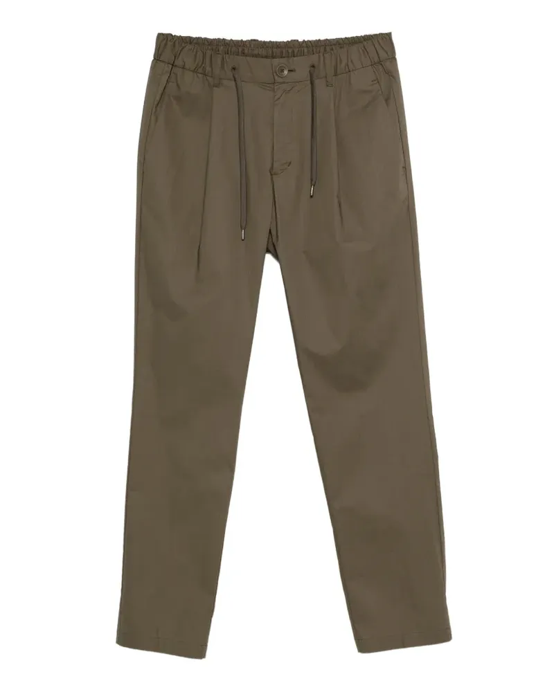 Herno drawstring pleated trousers - Grün Grün
