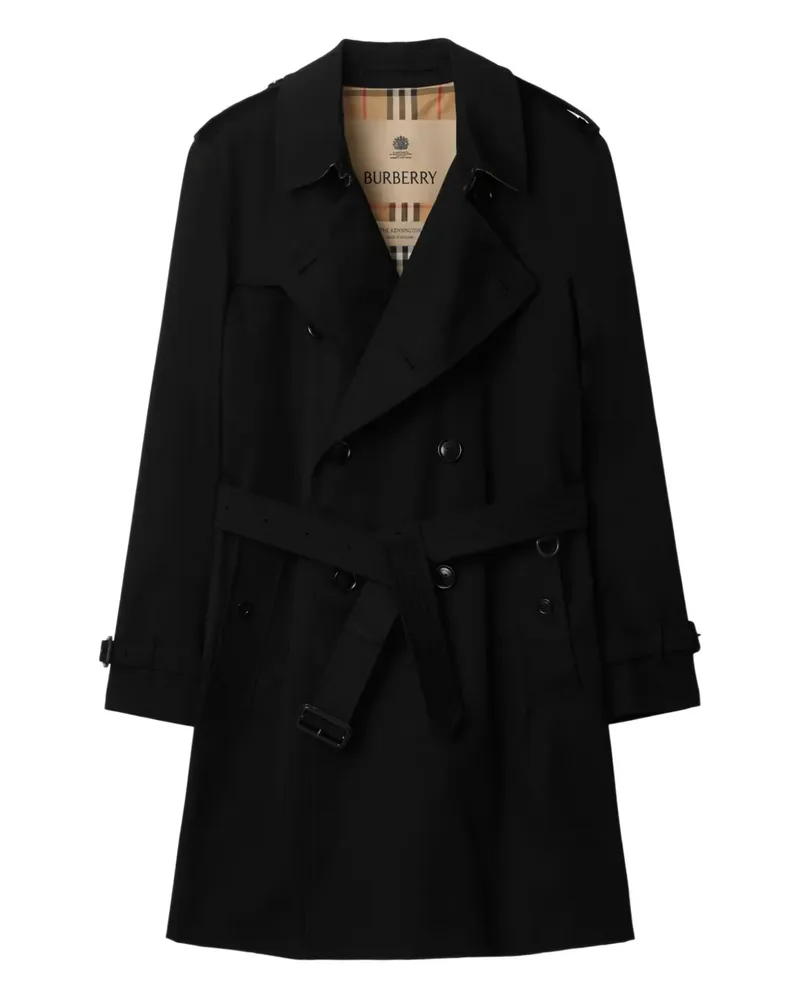Burberry Trenchcoat mit Gürtel - Schwarz Schwarz