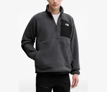 Yumiori Fleece-Sweatshirt mit Reißverschluss - Grau