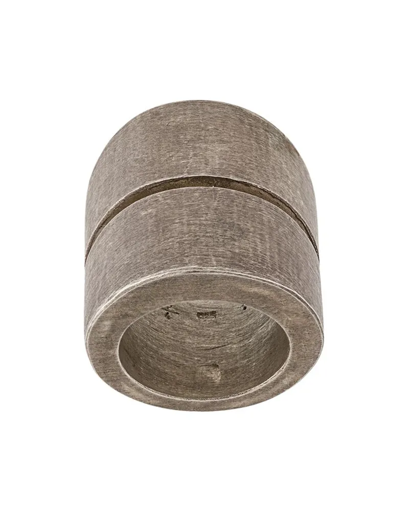 Parts Of Four Crevice' Ring - Metallic Metallic