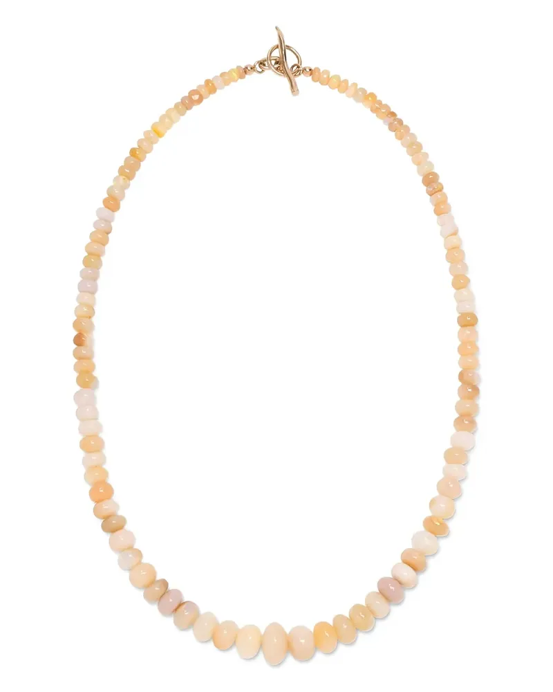 Lizzie Fortunato 14kt Gelbgoldhalskette mit Opal - Nude Nude
