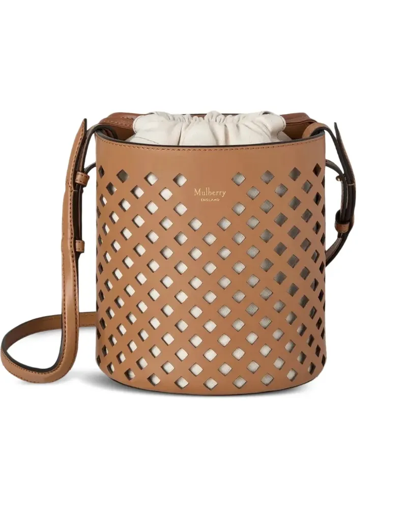 Mulberry Perforierte Beuteltasche - Braun Braun