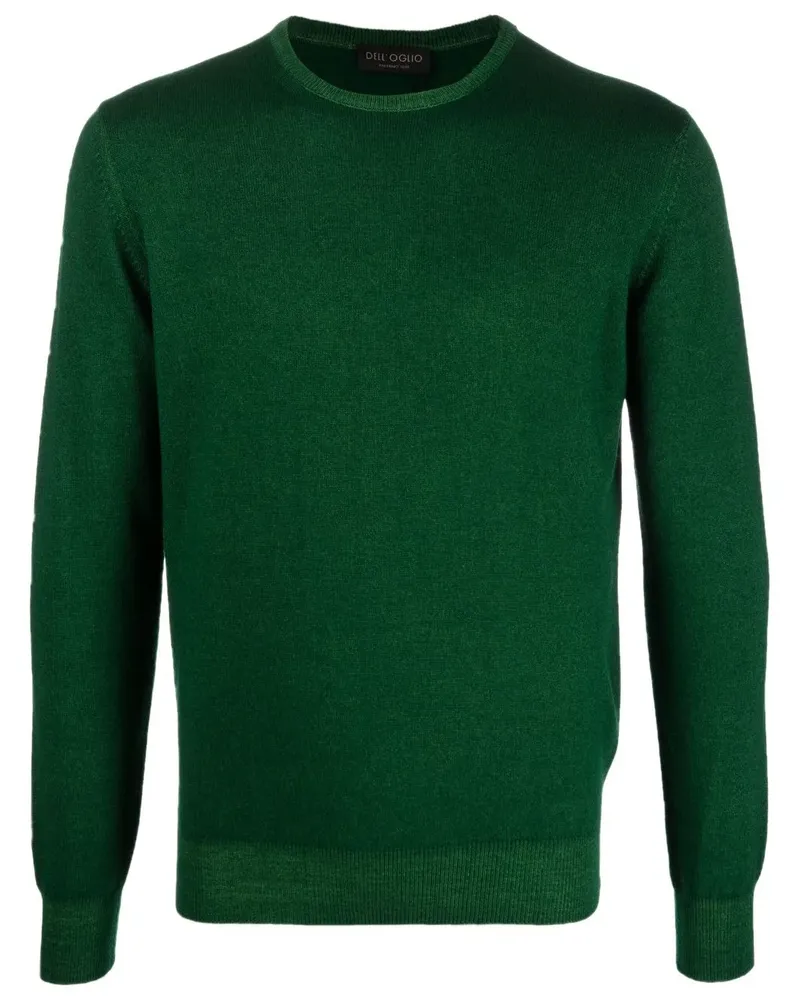 Dell'oglio Strickpullover mit Rundhalsausschnitt - Grün Grün