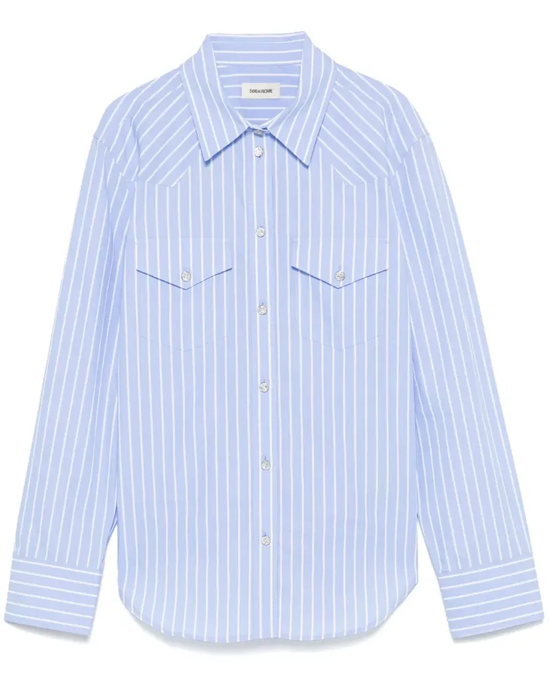 Zadig & Voltaire Thelma Hemd - Blau Blau