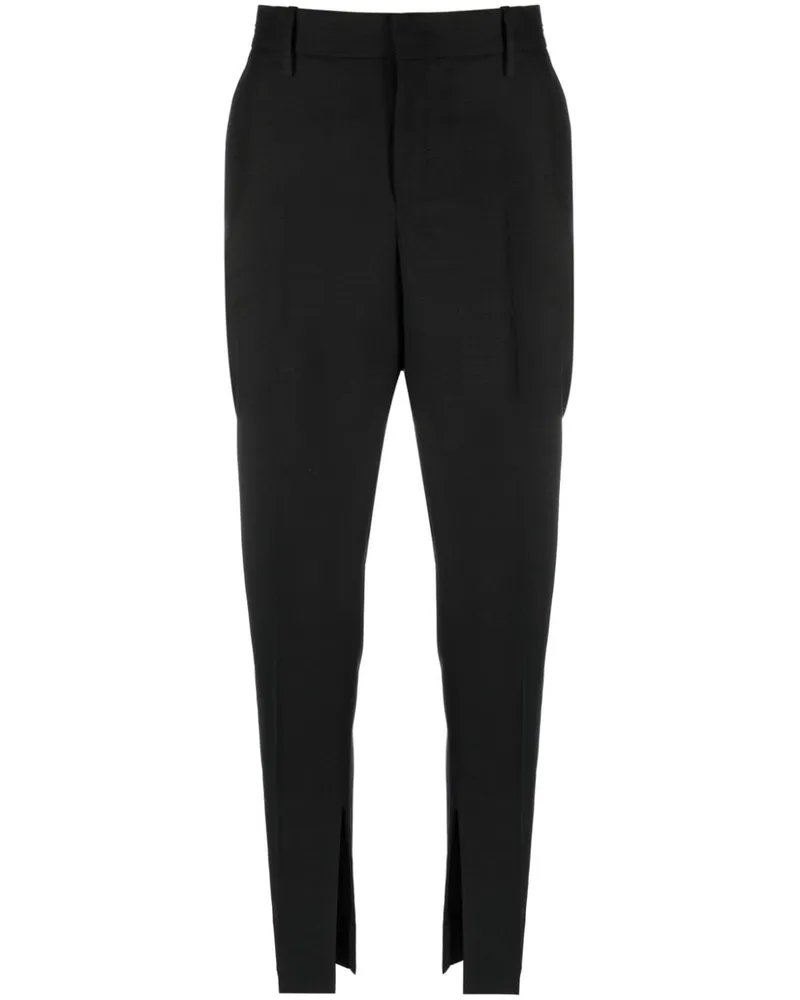 Gucci Hose mit seitlichem Schlitz - Schwarz Schwarz