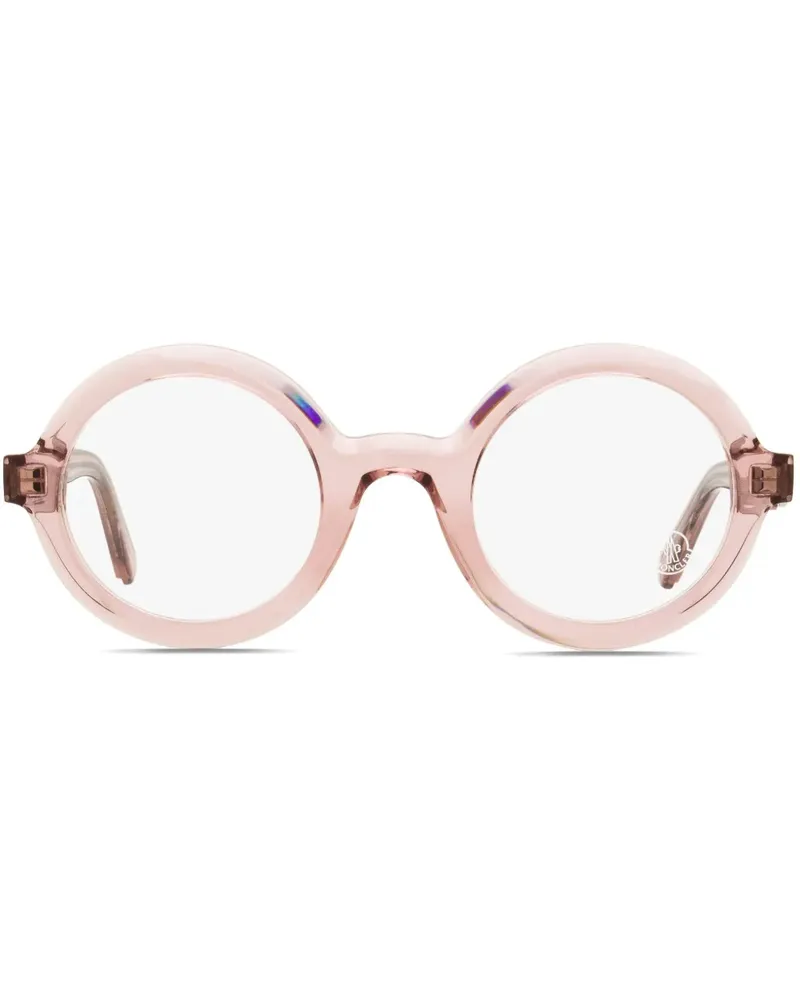 Moncler ML5194 Brille mit rundem Gestell - Rosa Rosa