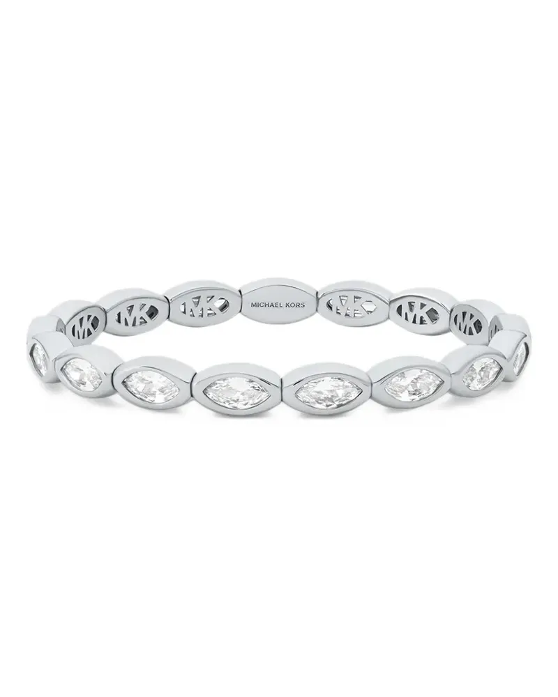 Michael Kors marquise stone tennis bracelet - Silber Silber