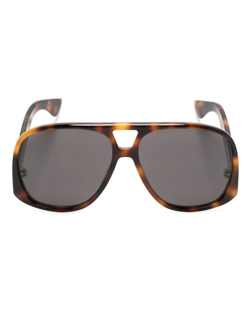 Saint Laurent SL 652 Pilotenbrille - Braun Braun