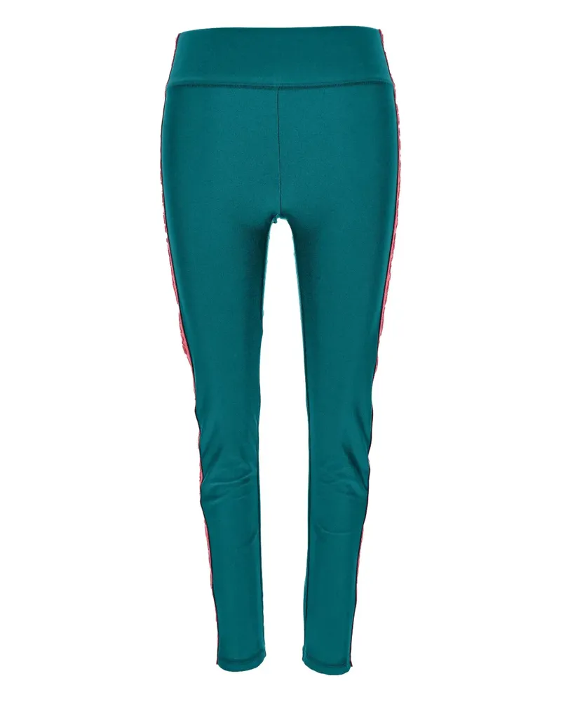 Versace Jeans Leggings mit Logo-Prägung - Blau Blau
