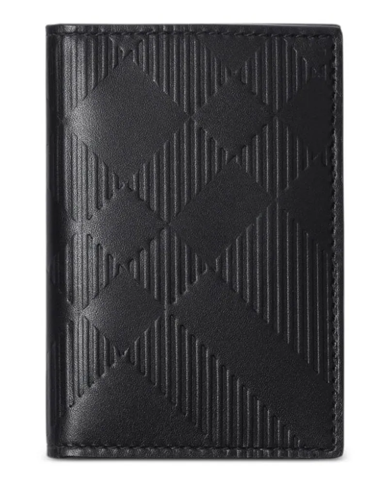 Burberry Kariertes Kartenetui - Schwarz Schwarz