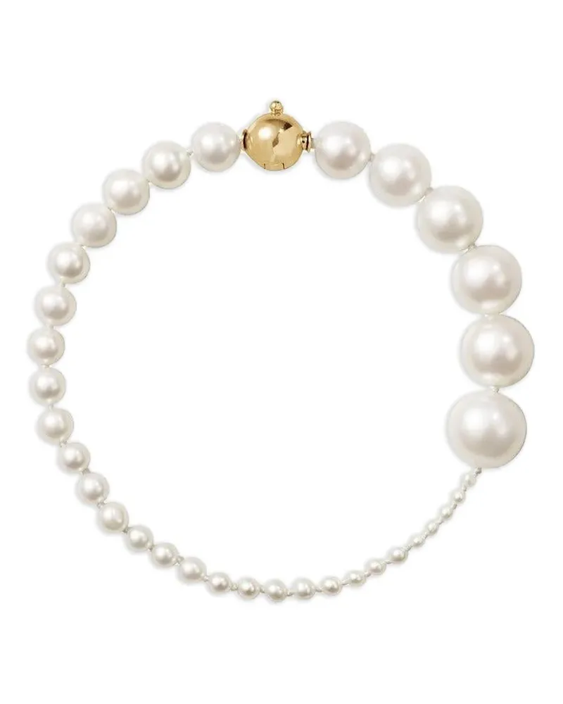 Sophie Bille Brahe 14kt Peggy Gelbgoldarmband mit Perle Gold
