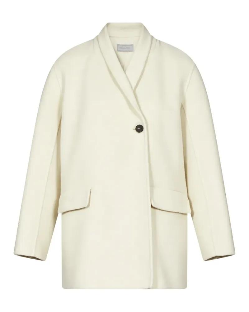 Antonelli Firenze shawl-lapel single-breasted coat - Nude Nude