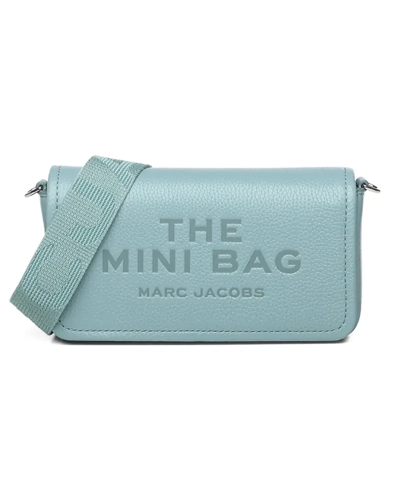 Marc Jacobs embossed-logo mini bag - Blau Blau