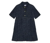 Jeanskleid mit kurzen Ärmeln - Schwarz