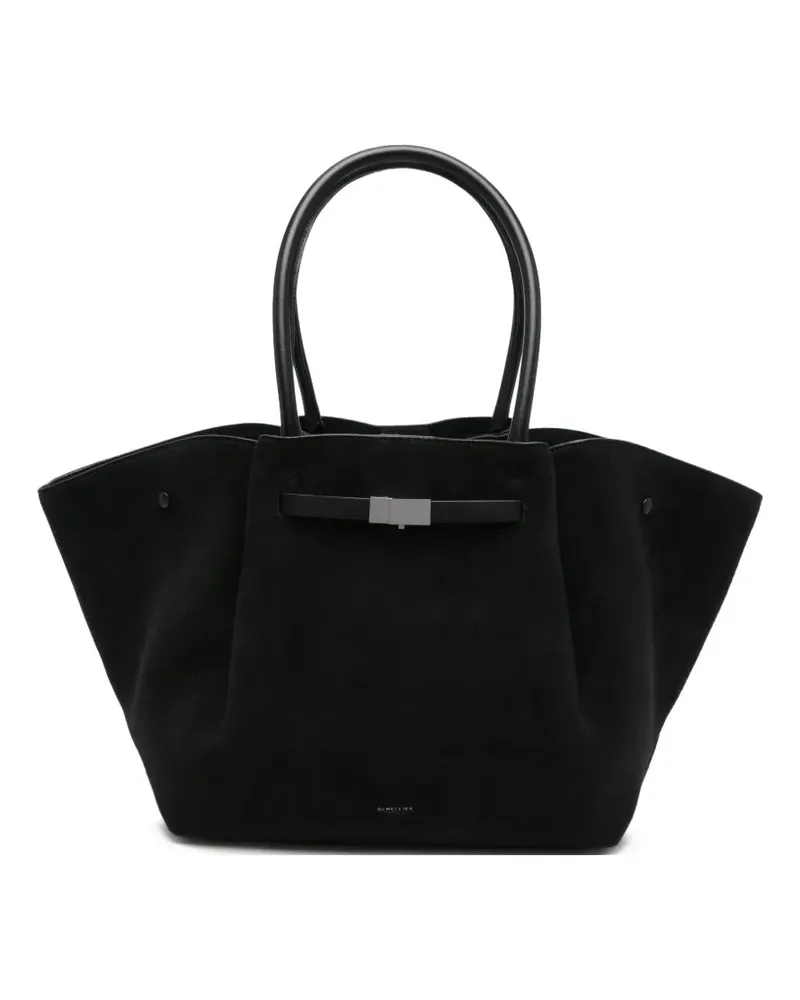 DeMELLIER suede shoulder bag - Schwarz Schwarz
