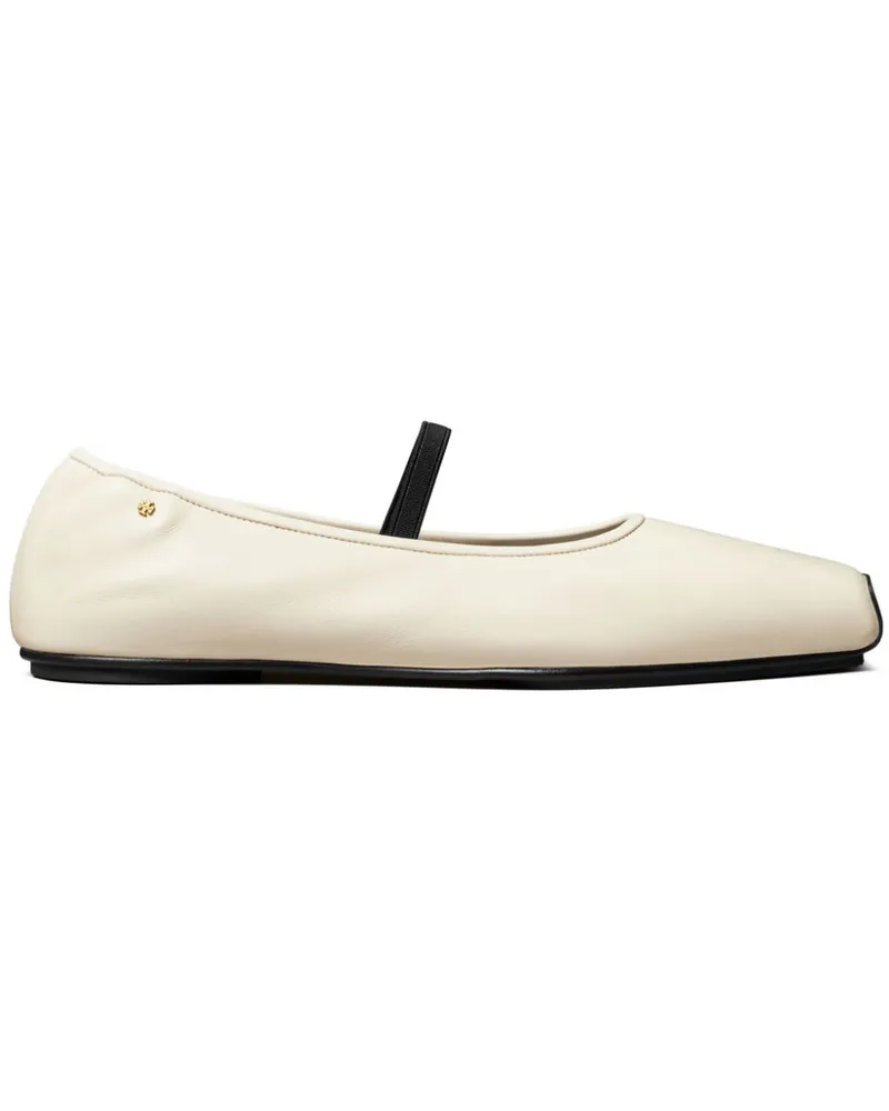 Tory Burch Runway Ballerinas - Nude Nude