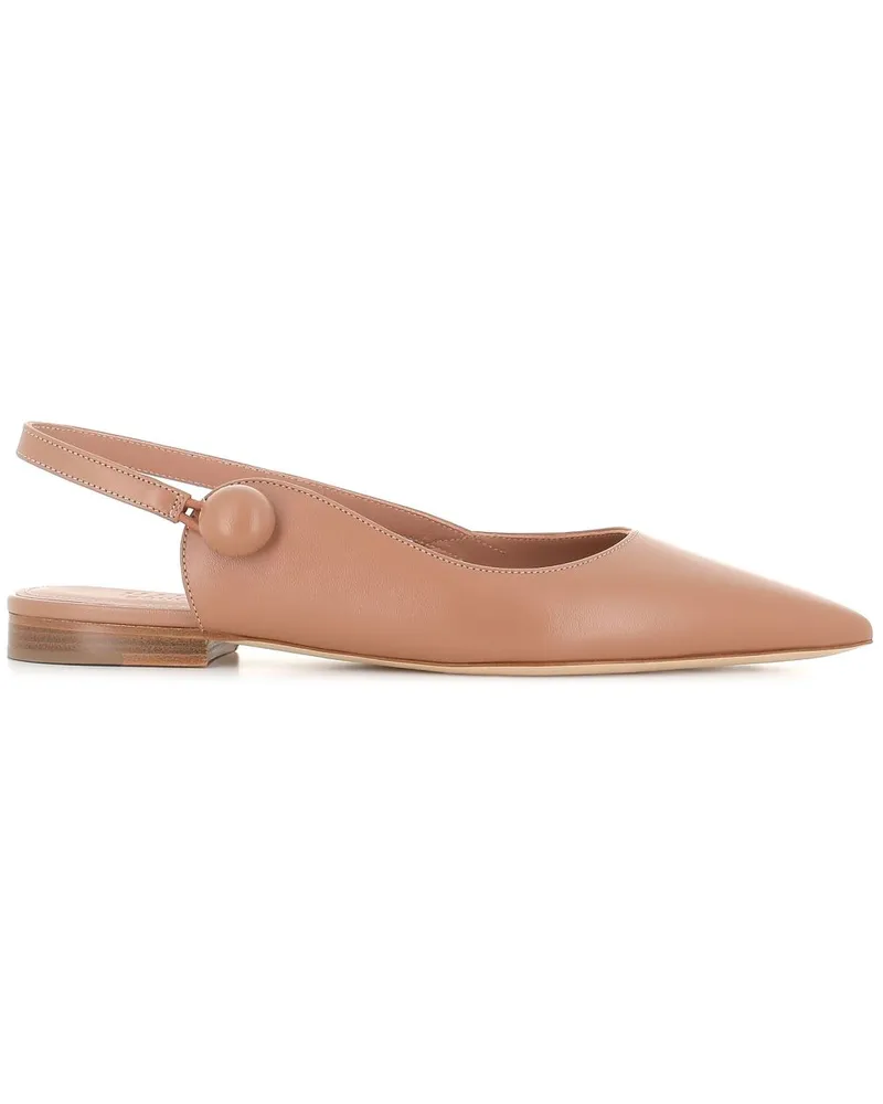 Malone Souliers Palmer Ballerinas - Nude Nude