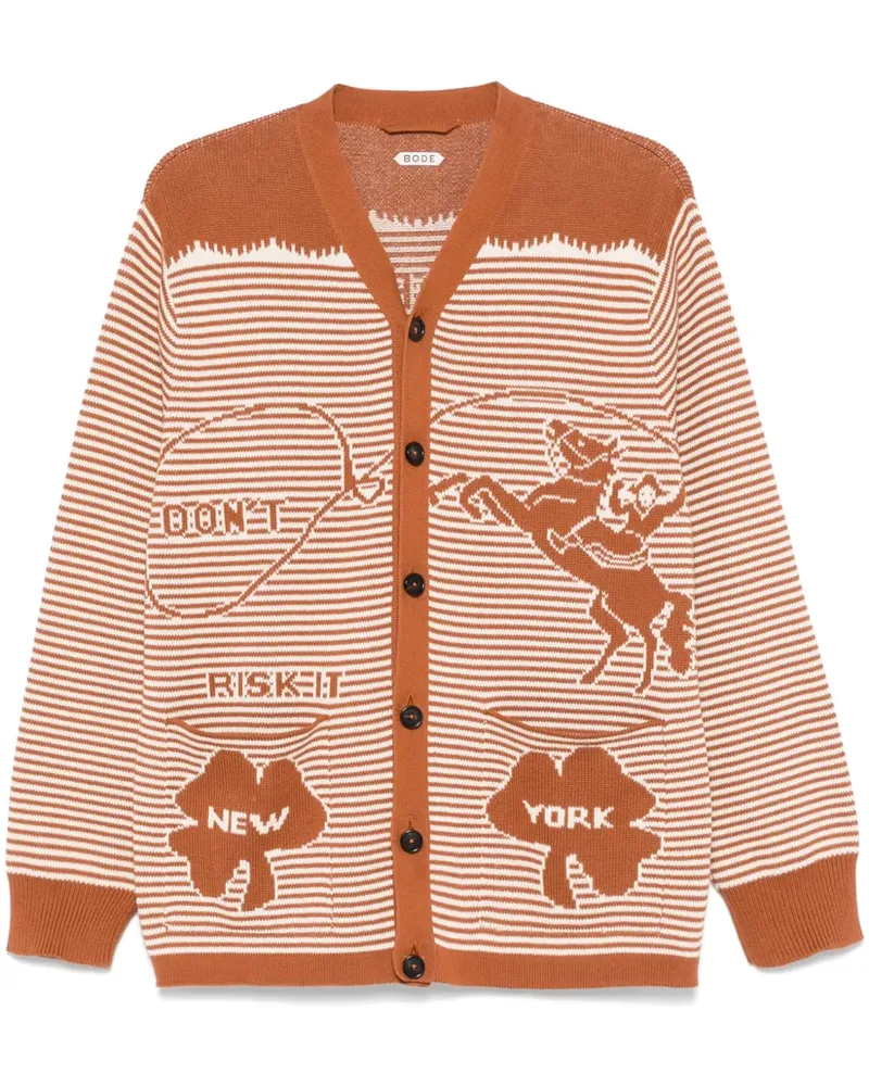 BODE Buckaroo Cardigan - Braun Braun