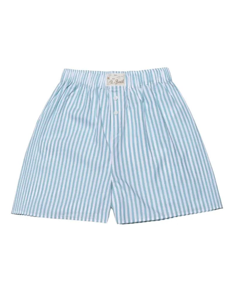 MC2 Saint Barth striped shorts - Blau Blau
