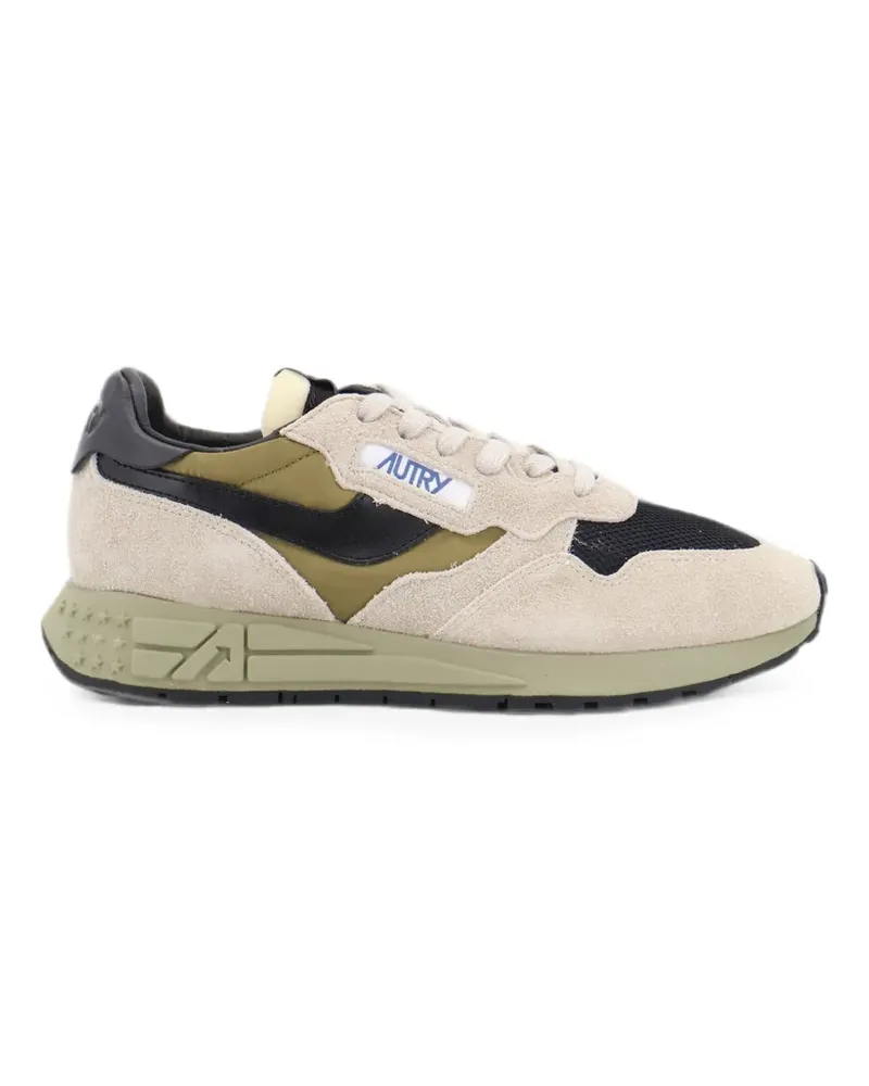 AUTRY Reelwind Low suede sneakers - Nude Nude