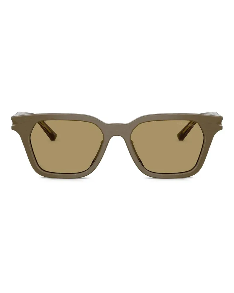 Giorgio Armani Sonnenbrille mit eckigem Gestell - Grün Grün