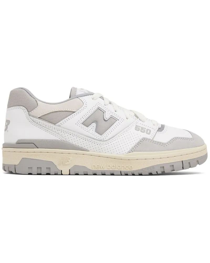 New Balance 550 Sneakers mit Logo-Prägung - Weiß Weiß