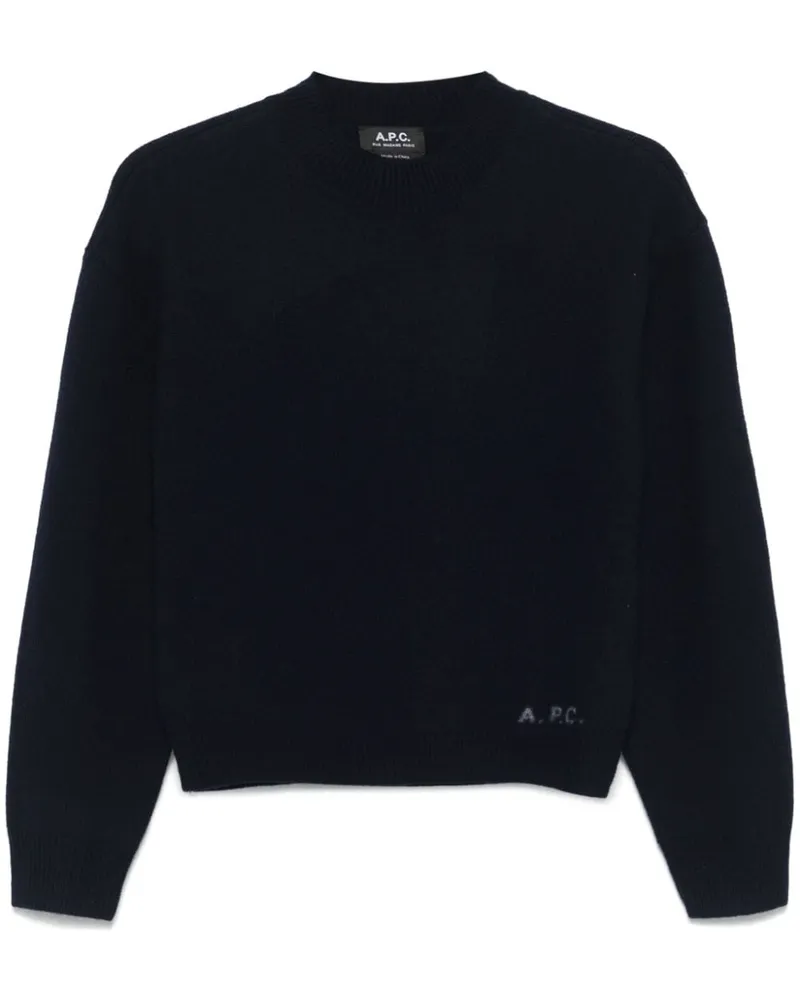 A.P.C. Esther Pullover - Blau Blau