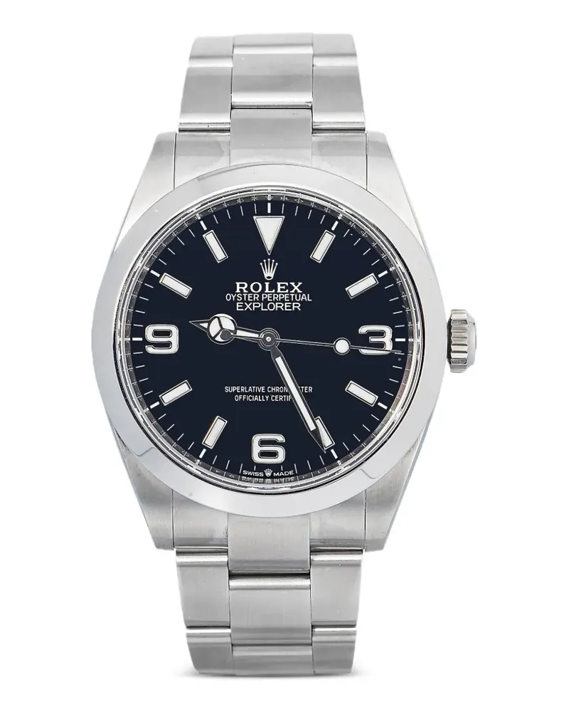 Rolex Explorer Armbanduhr 40mm - Schwarz Schwarz