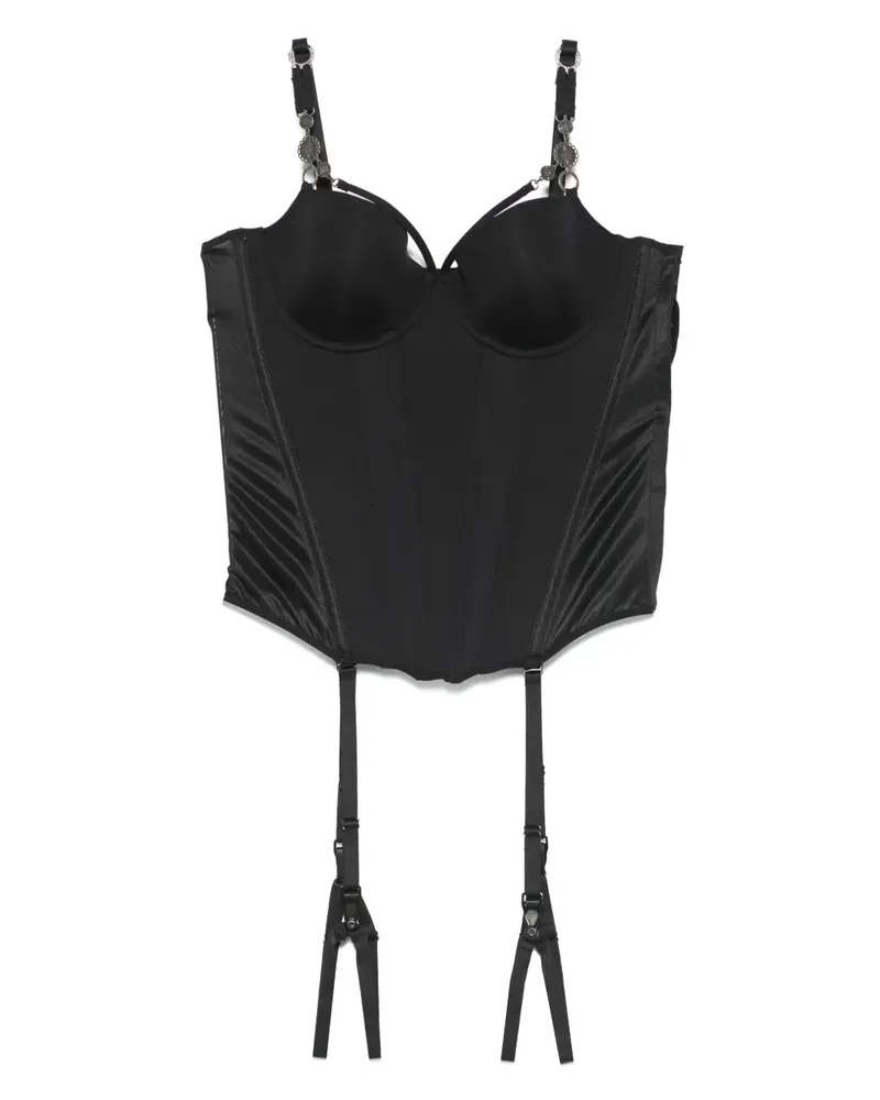 Marlies Dekkers Tarakini Corsage - Schwarz Schwarz