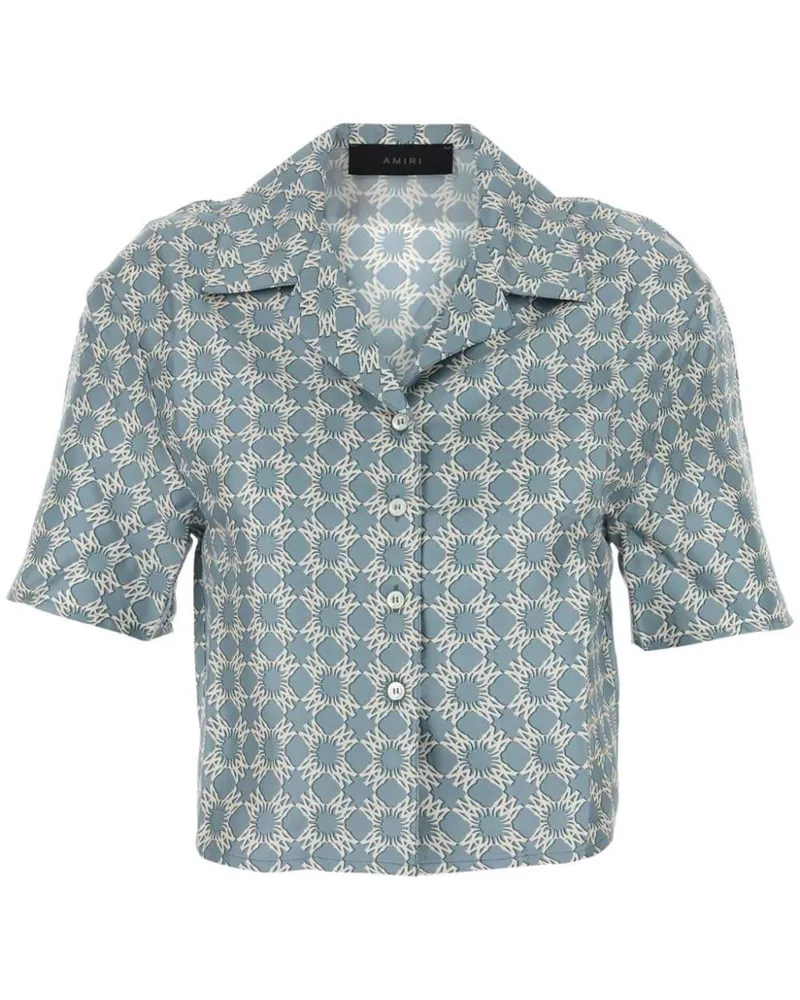Amiri Ma Quad Hemd - Blau Blau