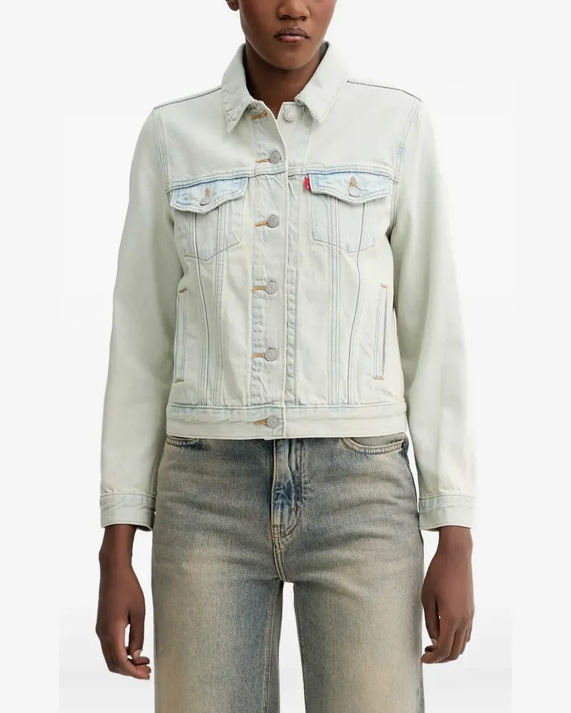 Levi's Geknöpfte Jeansjacke - Blau Blau