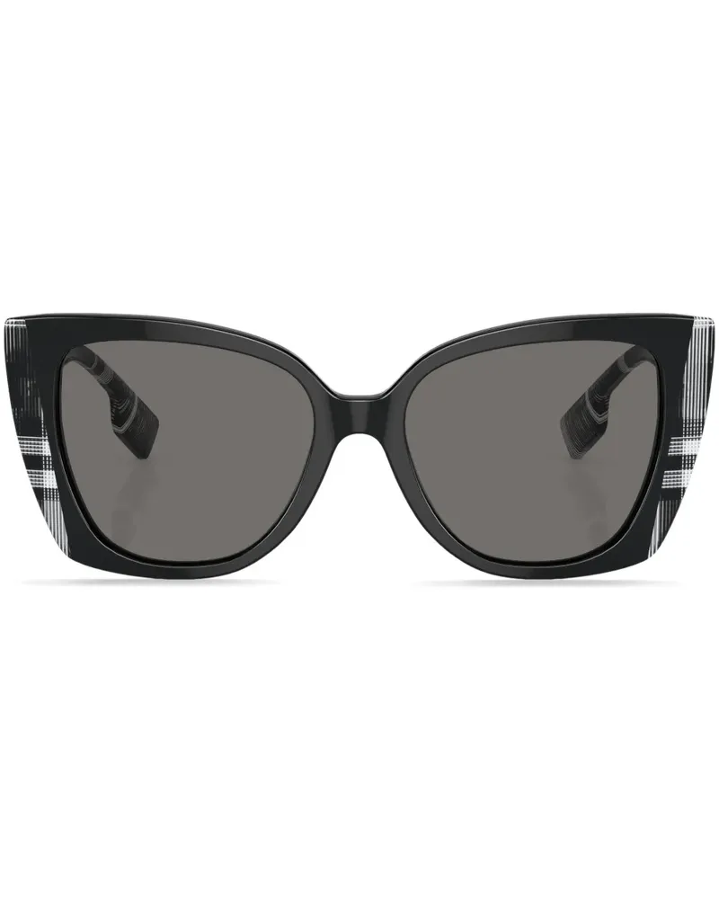 Burberry Meryl Cat-Eye-Sonnenbrille - Schwarz Schwarz