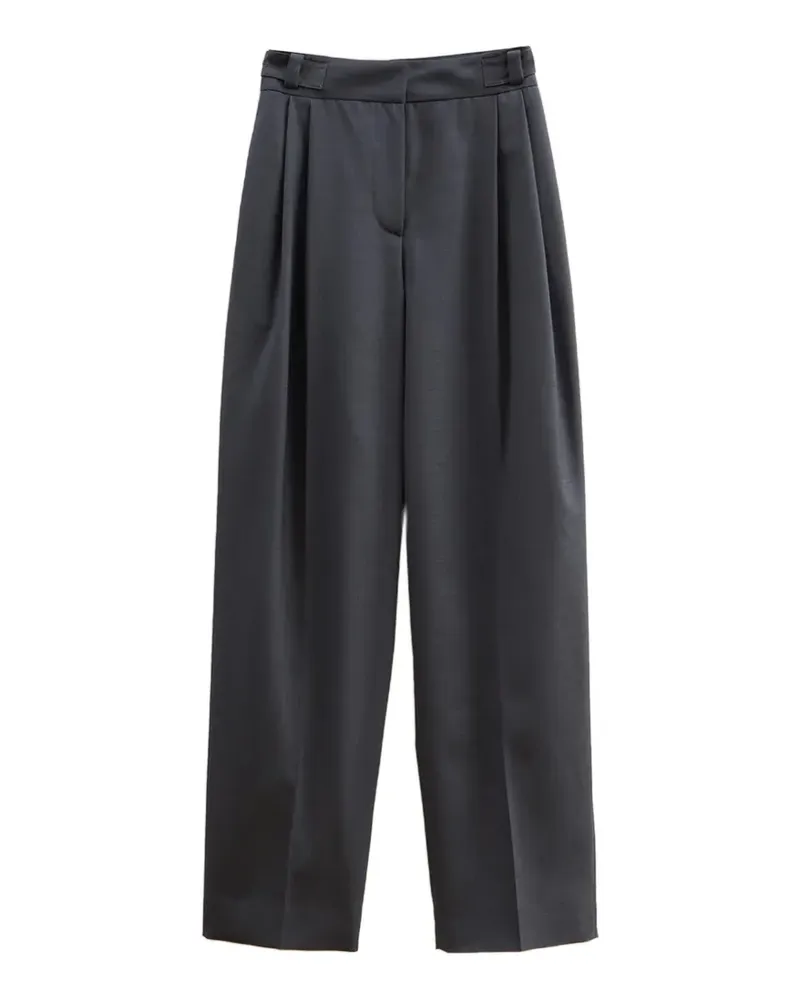 REJINA PYO Eunah pleated trousers - Grau Grau