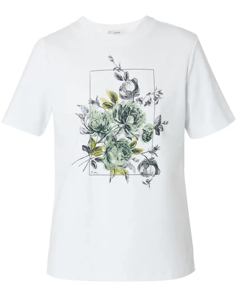 Erdem Klassisches T-Shirt - Weiß Weiß