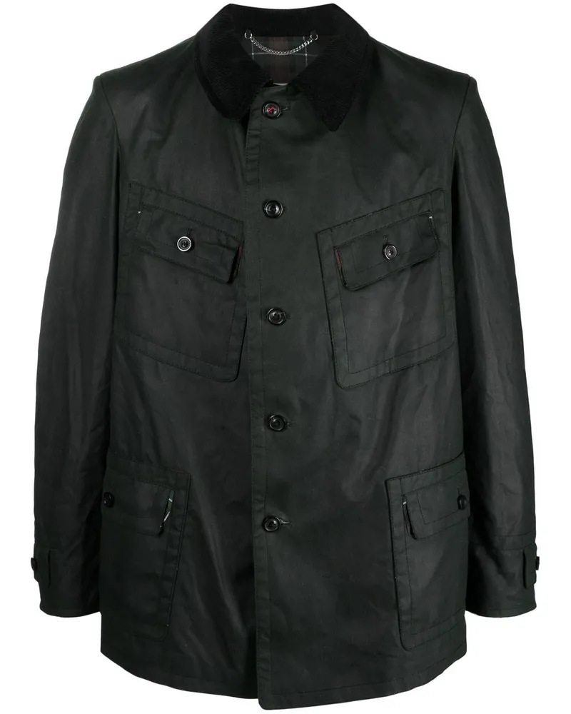 Maison Margiela Gewachste Jacke - Grün Grün