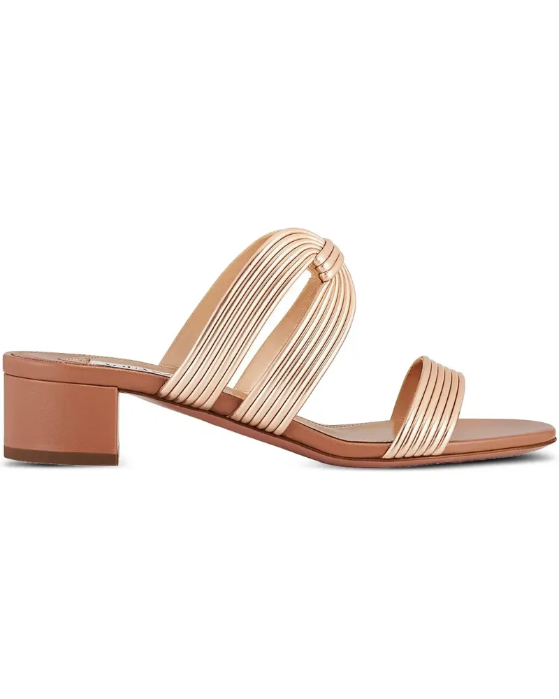 Aquazzura Escencia Sandalen 35mm - Rosa Rosa
