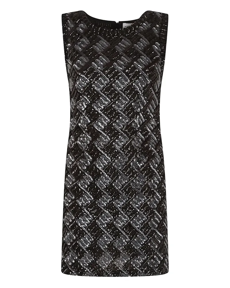 P.A.R.O.S.H. P.A.R.O H. Minikleid mit Pailletten - Schwarz Schwarz