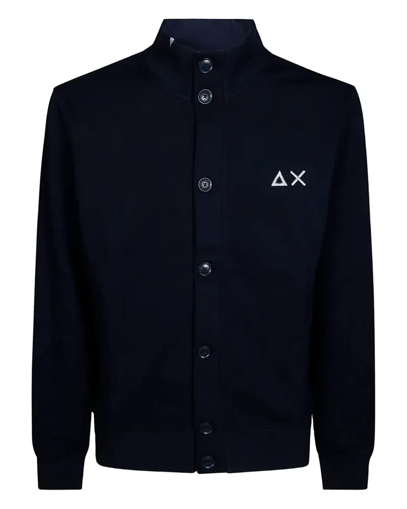 Sun68 Geknöpfter Cardigan - Blau Blau