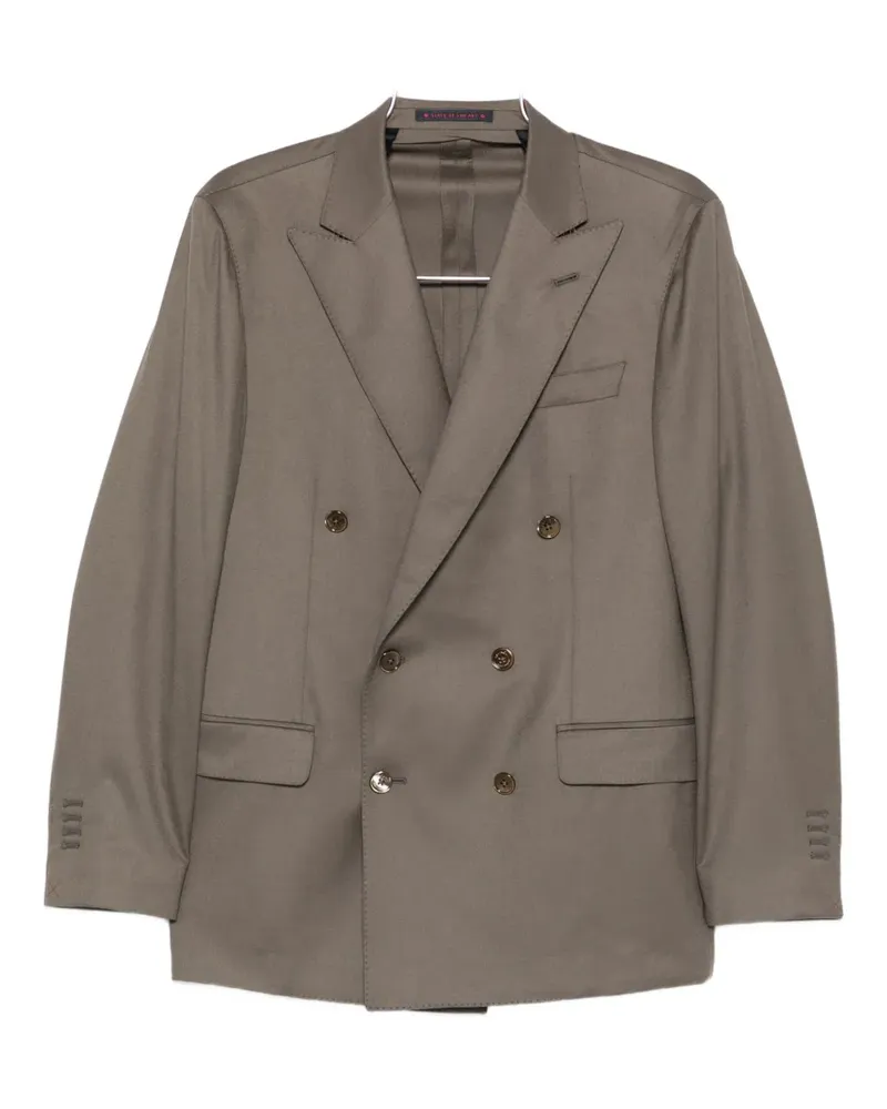 Bagnoli Sartoria Napoli double-breasted blazer - BEIGE Beige