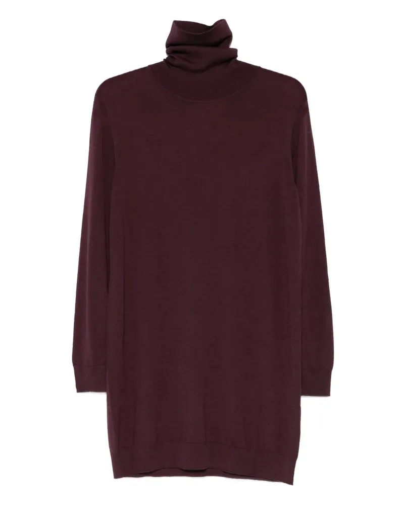 Liviana Conti Isa Pullover mit Rollkragen - Violett Violett