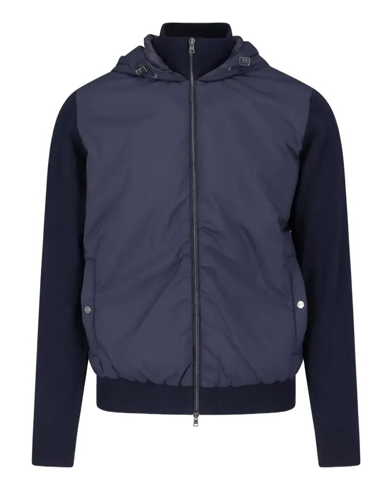 Herno Resort hooded jacket - Blau Blau
