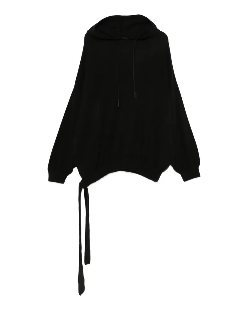 Frenckenberger Hoodie mit Kordelzug - Schwarz Schwarz