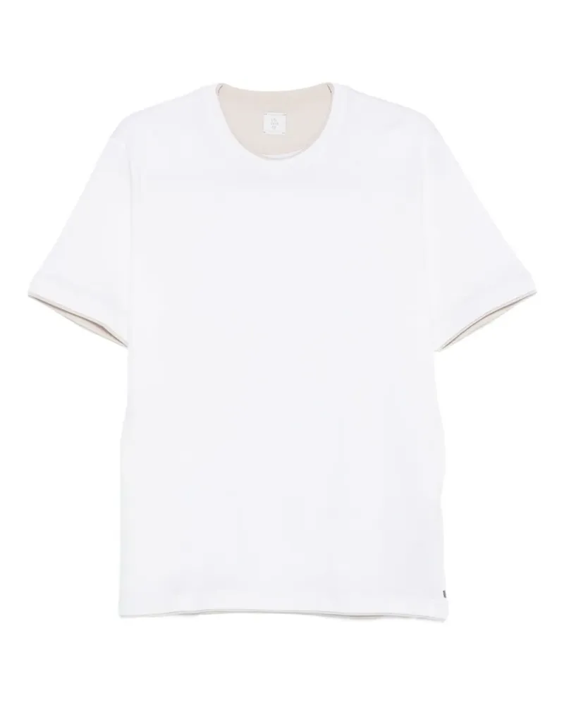Eleventy Klassisches T-Shirt - Weiß Weiß
